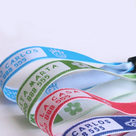 Pulseras Identificativas para Adultos - ¡Configura la tuya!