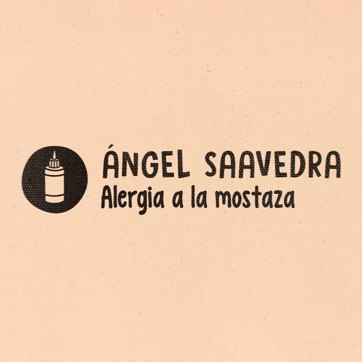 Sello Alergia Mostaza