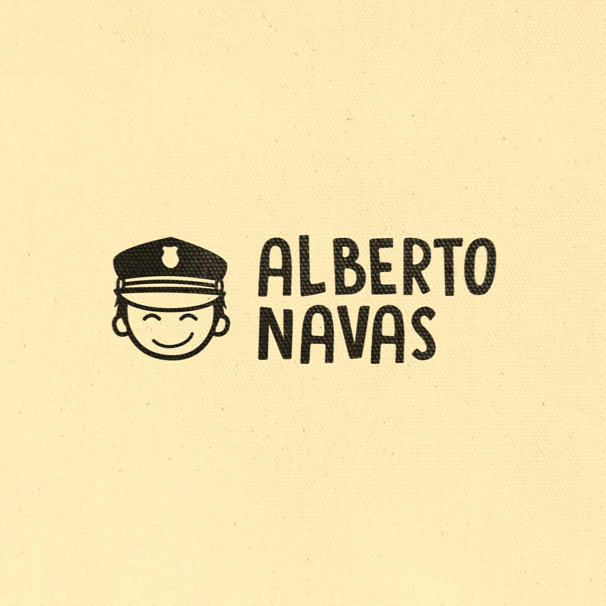 Sello Profesión Policía Niño
