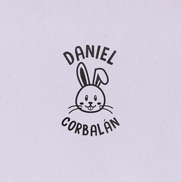 Sello Redondo Animal Conejo