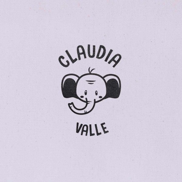 Sello Redondo Animal Elefante