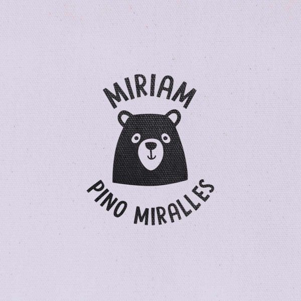 Sello Redondo Animal Oso