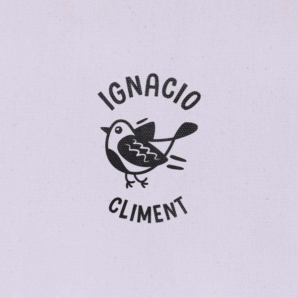 Sello Redondo Animal Pájaro