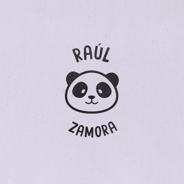 Sello Redondo Animal Panda