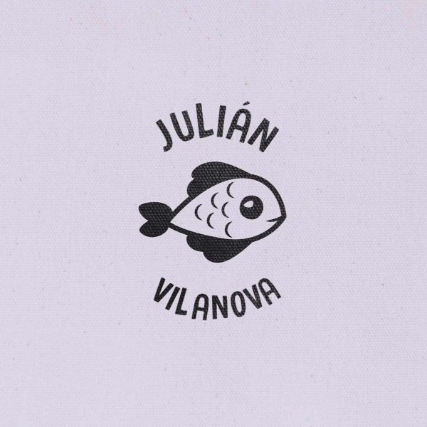 Sello Redondo Animal Pez