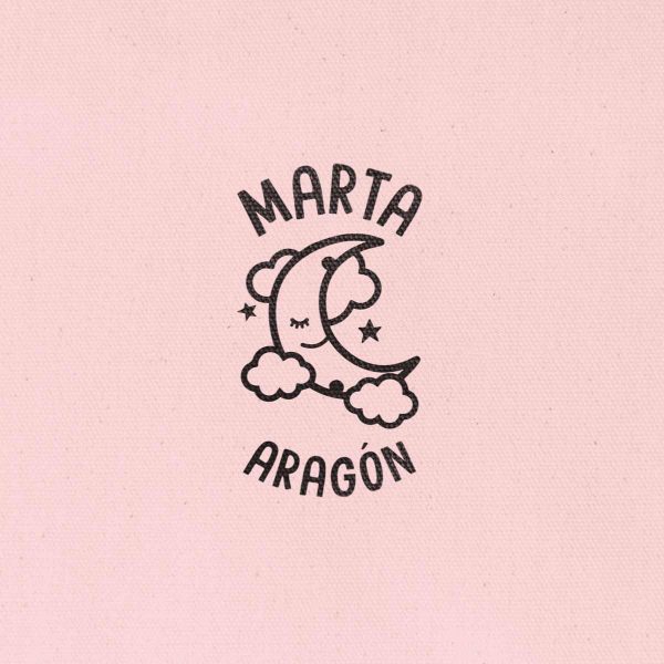 Sello Redondo Clásico Luna