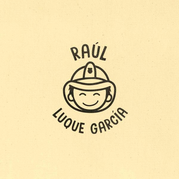 Sello Redondo Profesión Bombero