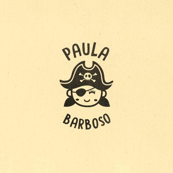 Sello Redondo Profesión Pirata Niña