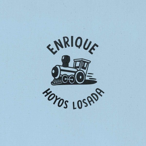 Sello Redondo Vehículo Tren