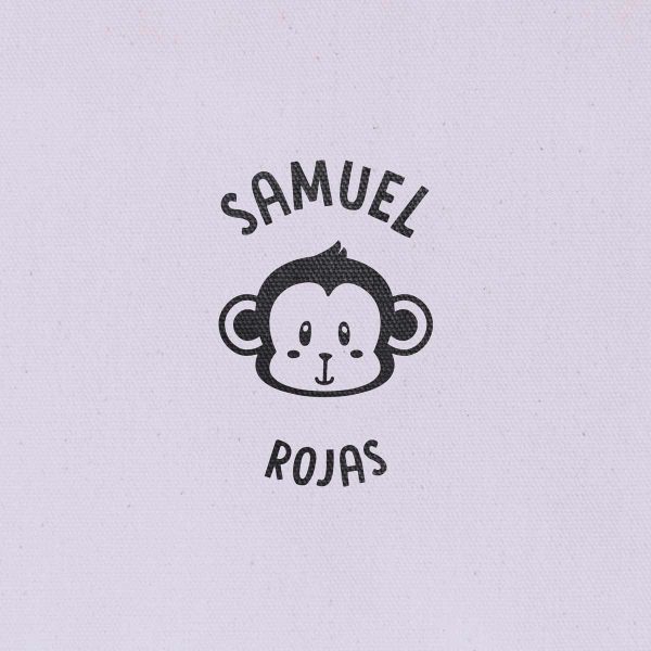 Sello Redondo Animal Mono