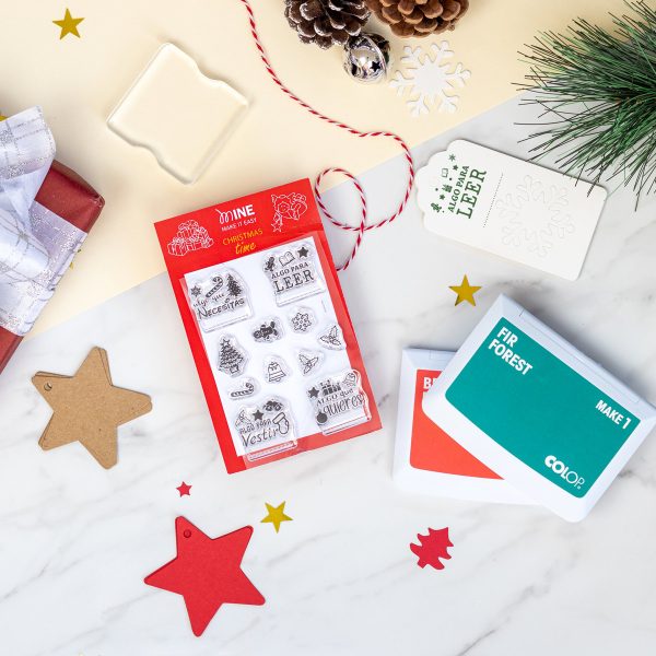 Pack Sellos Navideños "La regla de los 4 regalos"