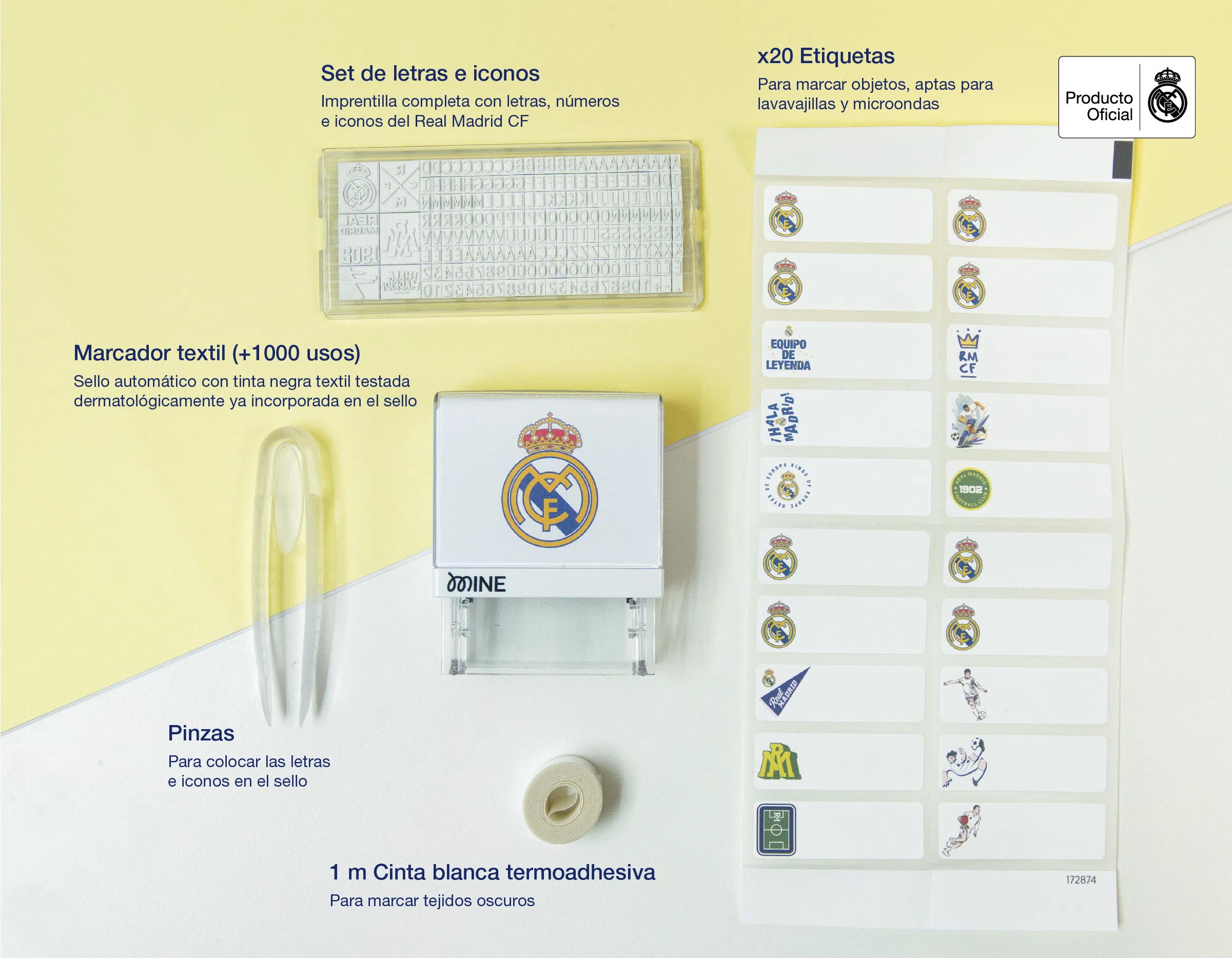 Sello Ropa Real Madrid