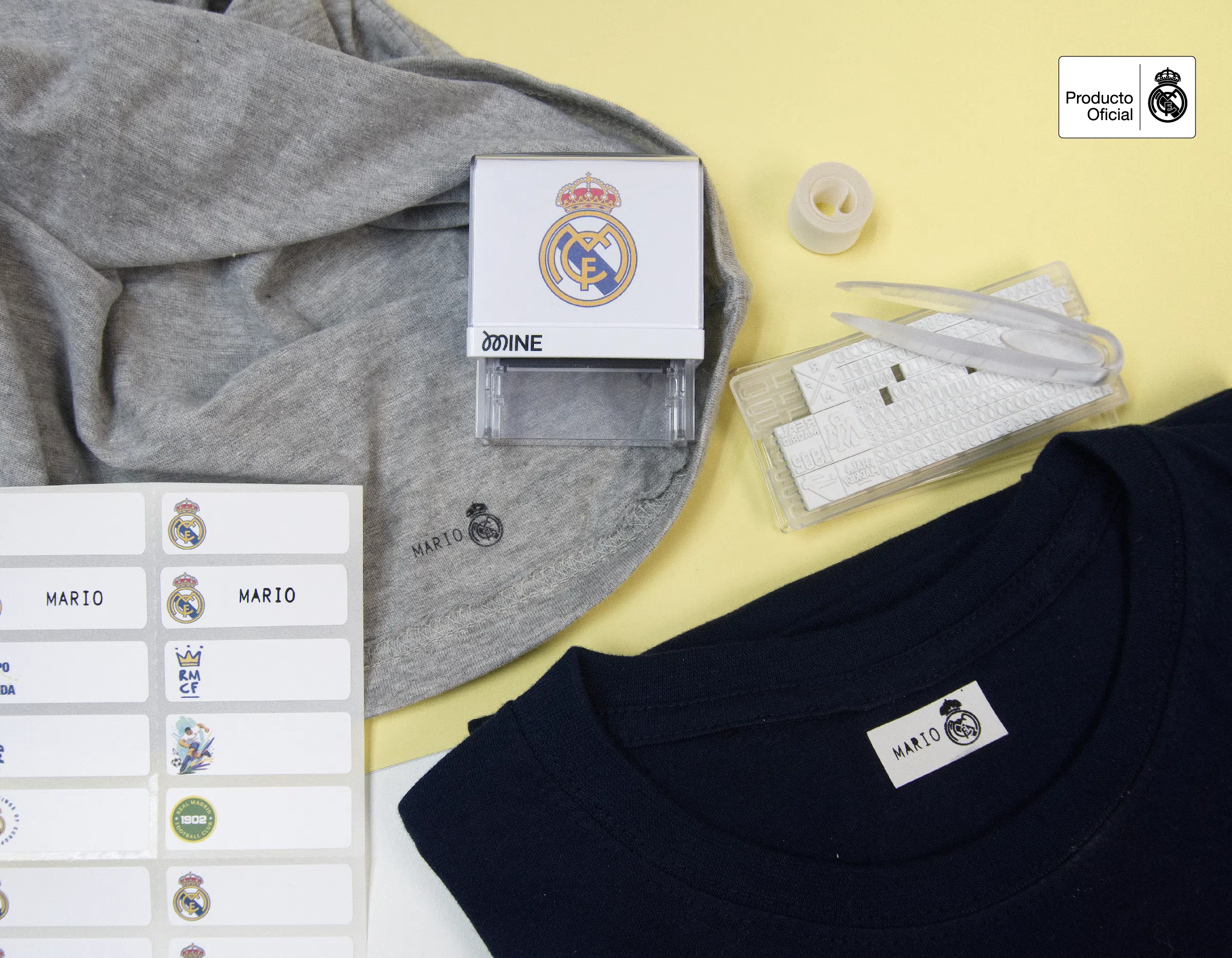 Sello Ropa Real Madrid