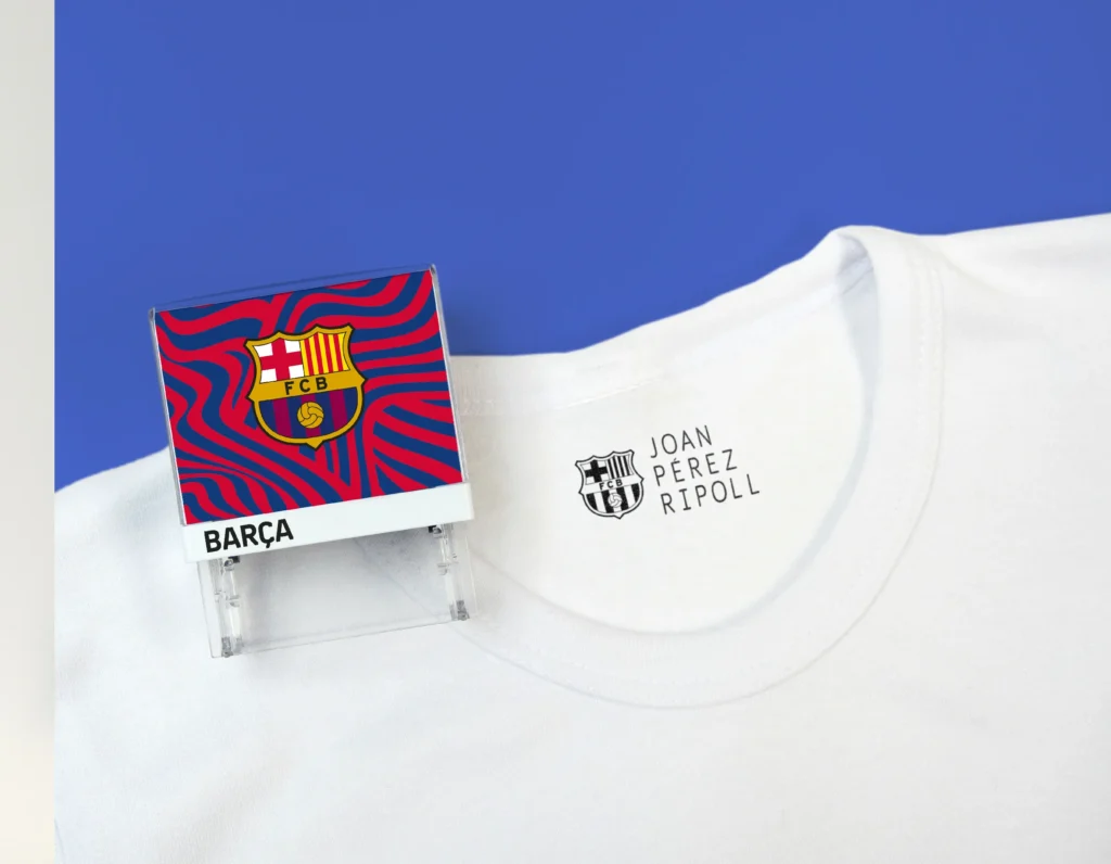 Sello Real Madrid DIY Personalizable ropa y objetos