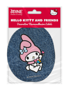 8 rodilleras tejanas Hello Kitty and Friends