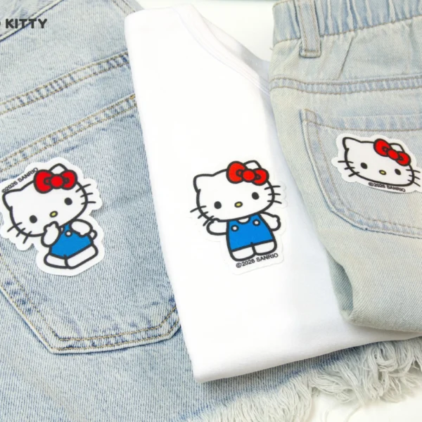 6 Parches Hello Kitty