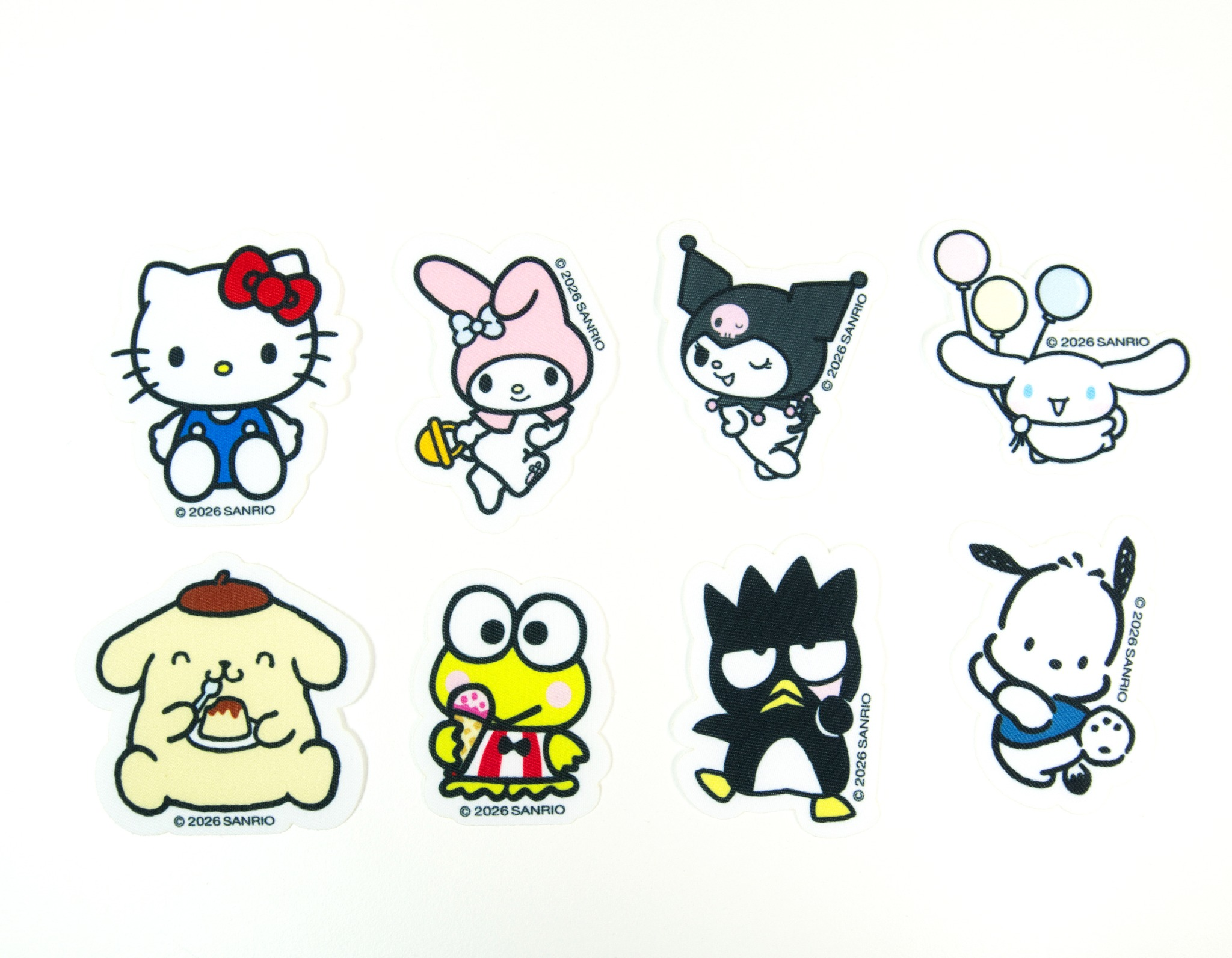 8 Parches Hello Kitty and Friends