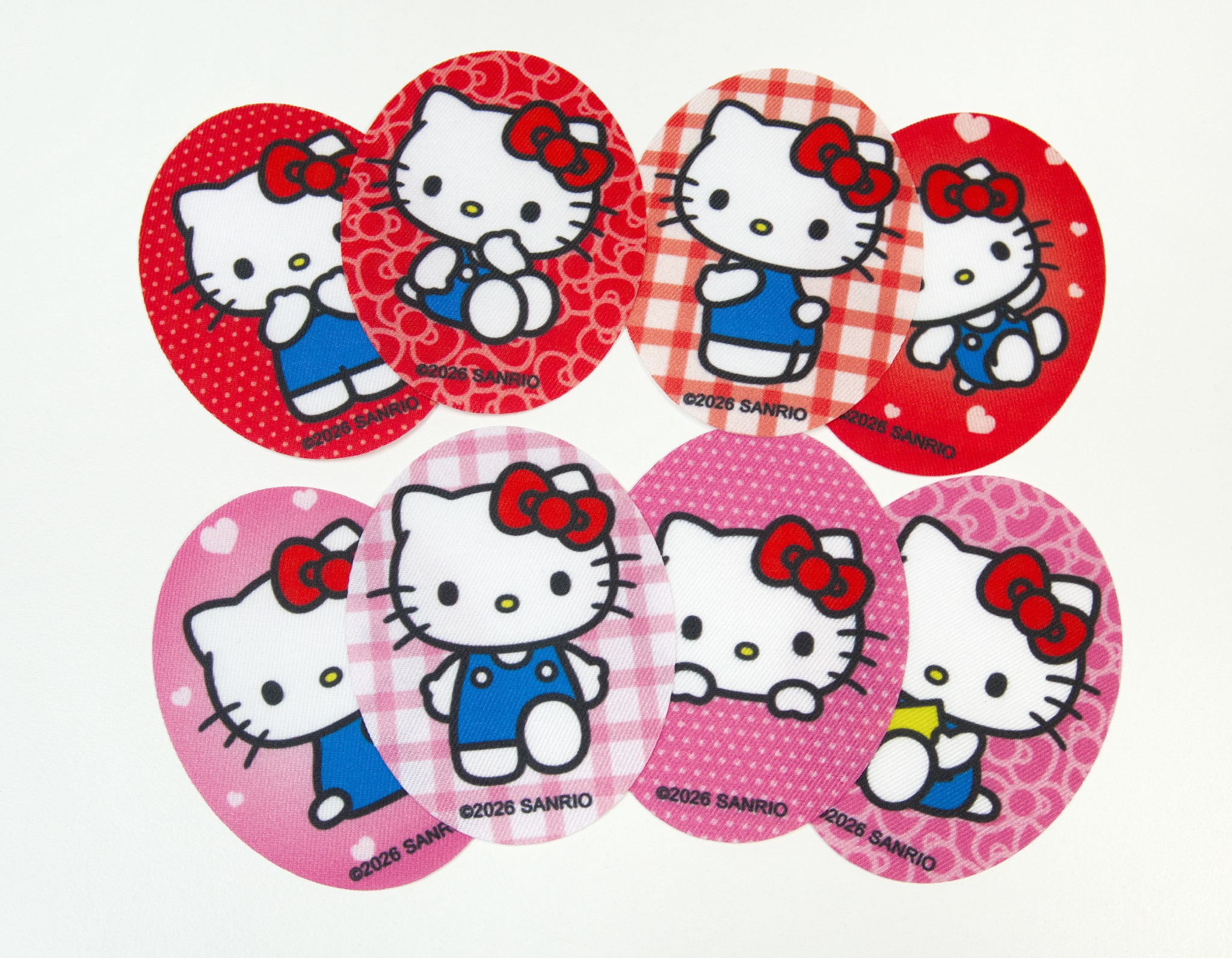 8 Rodilleras Hello Kitty