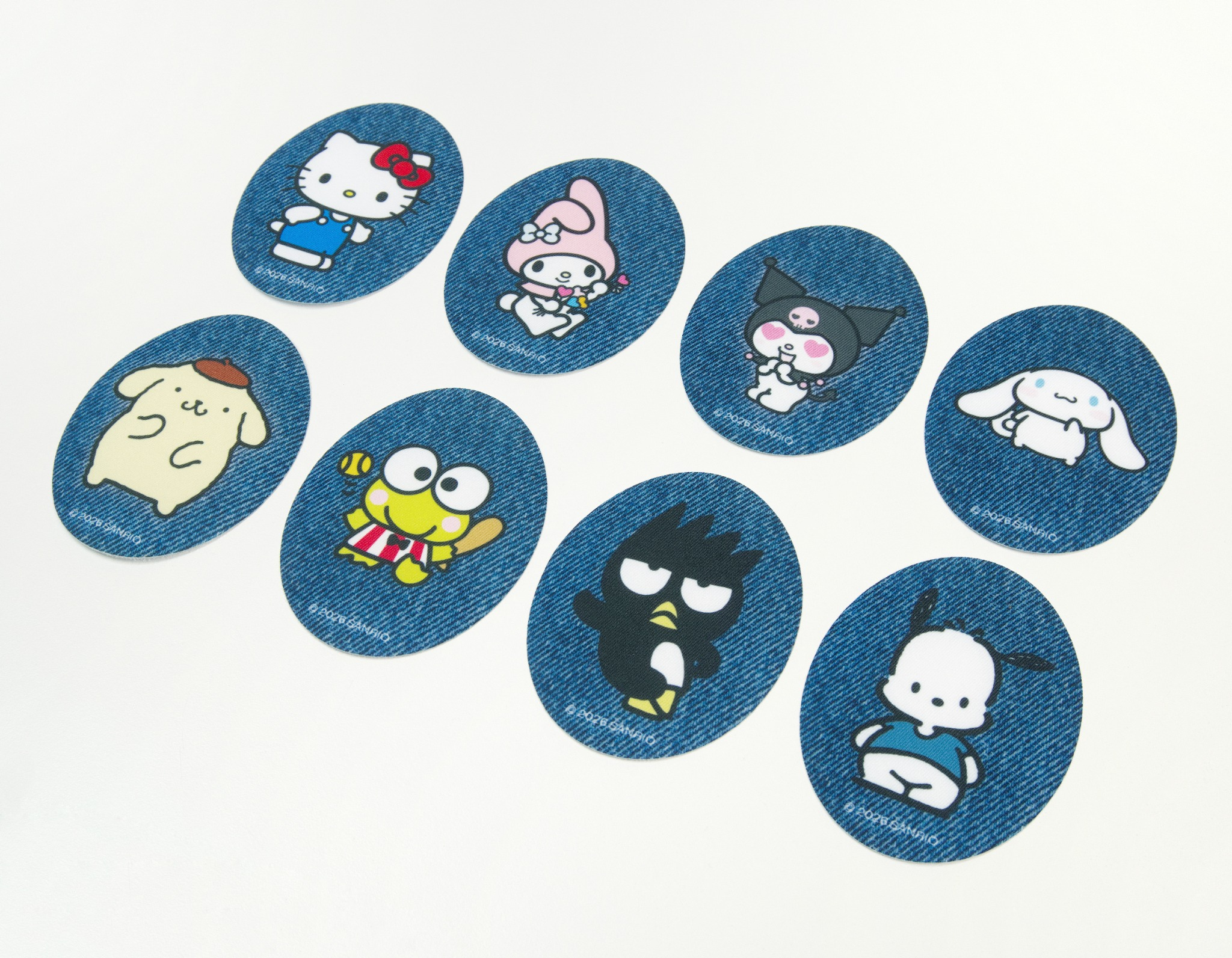 8 Rodilleras Tejanas Hello Kitty and Friends