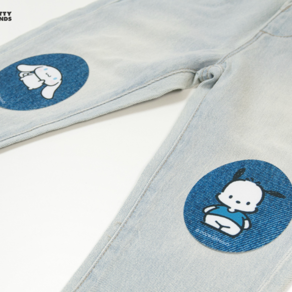 8 Rodilleras Tejanas Hello Kitty and Friends
